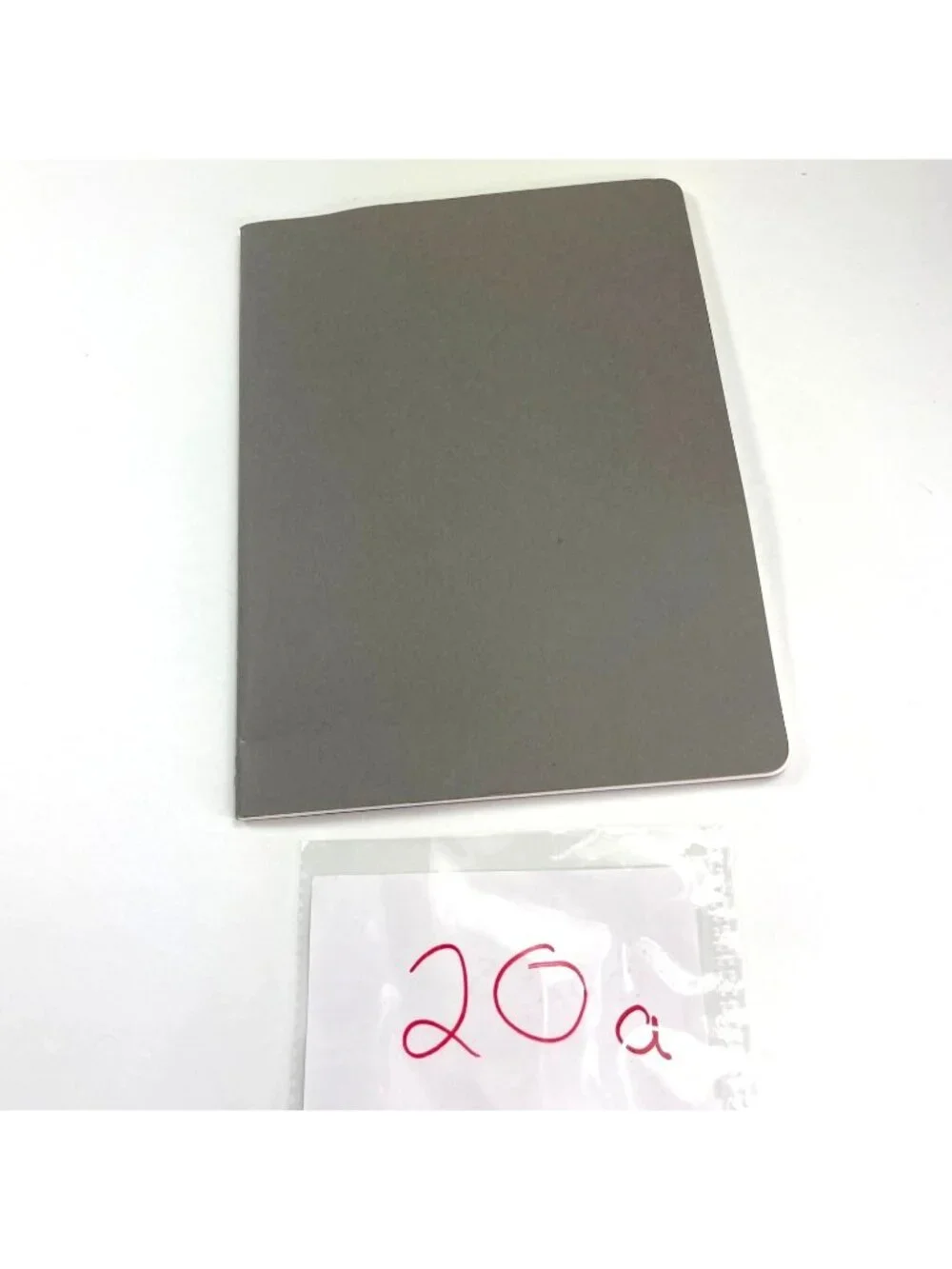 Classic Gray Softcover Notebook With Lined Pages For Creative Journeys 20a